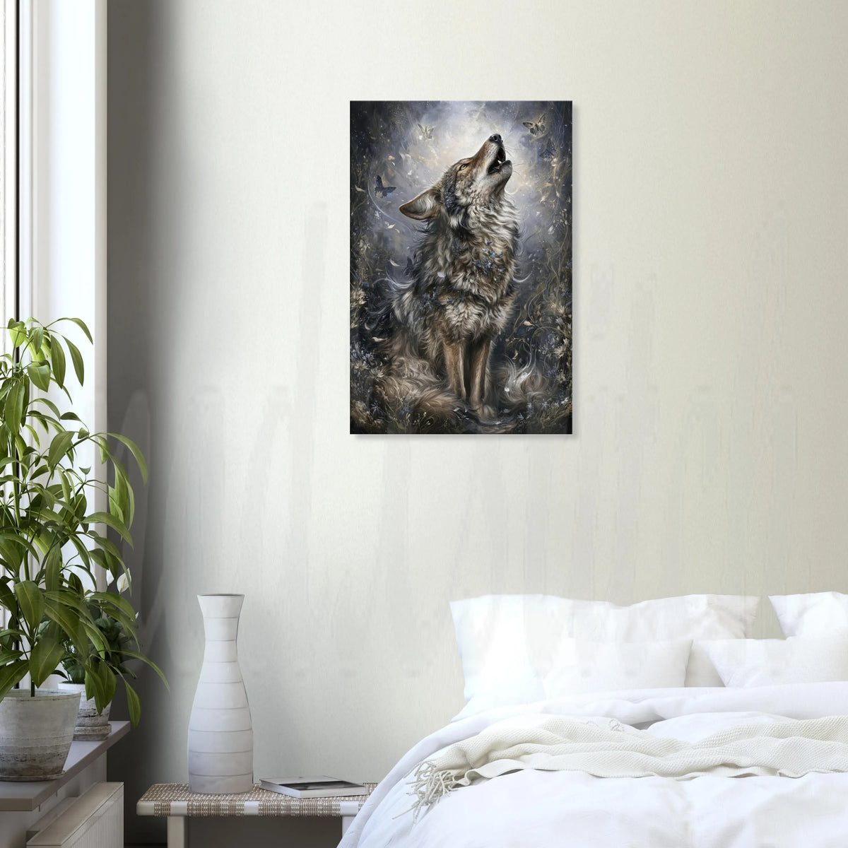 Wolf of Spring - Canvas  Wall Art