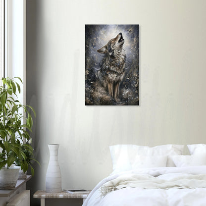 Wolf of Spring - Canvas  Wall Art