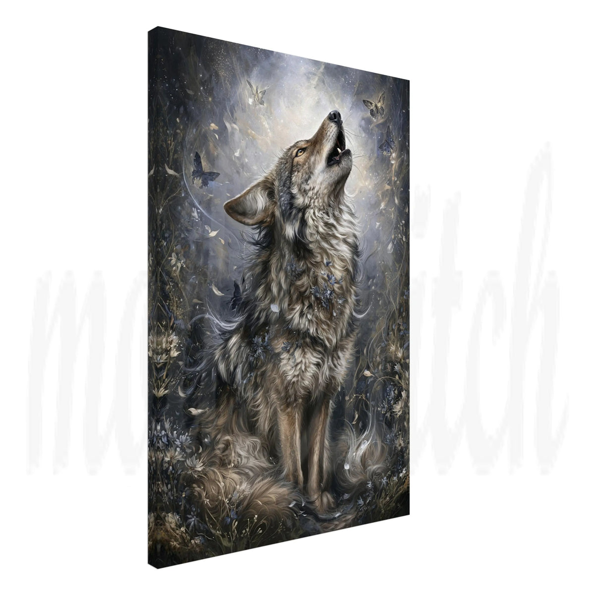 Wolf of Spring - Canvas  Wall Art