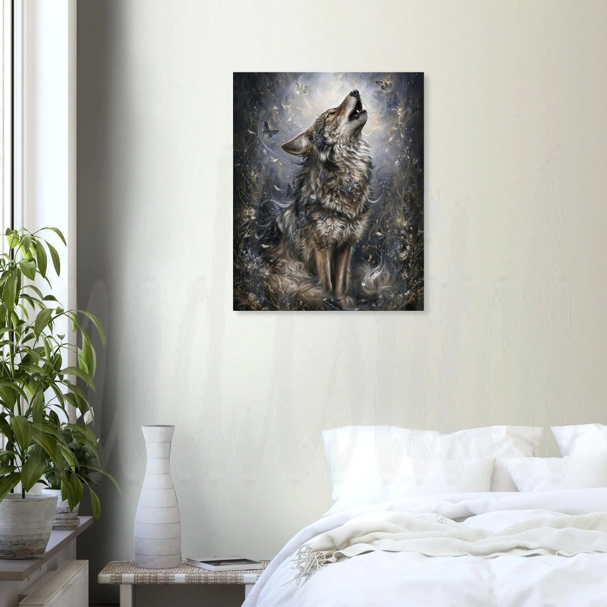 Wolf of Spring - Canvas  Wall Art