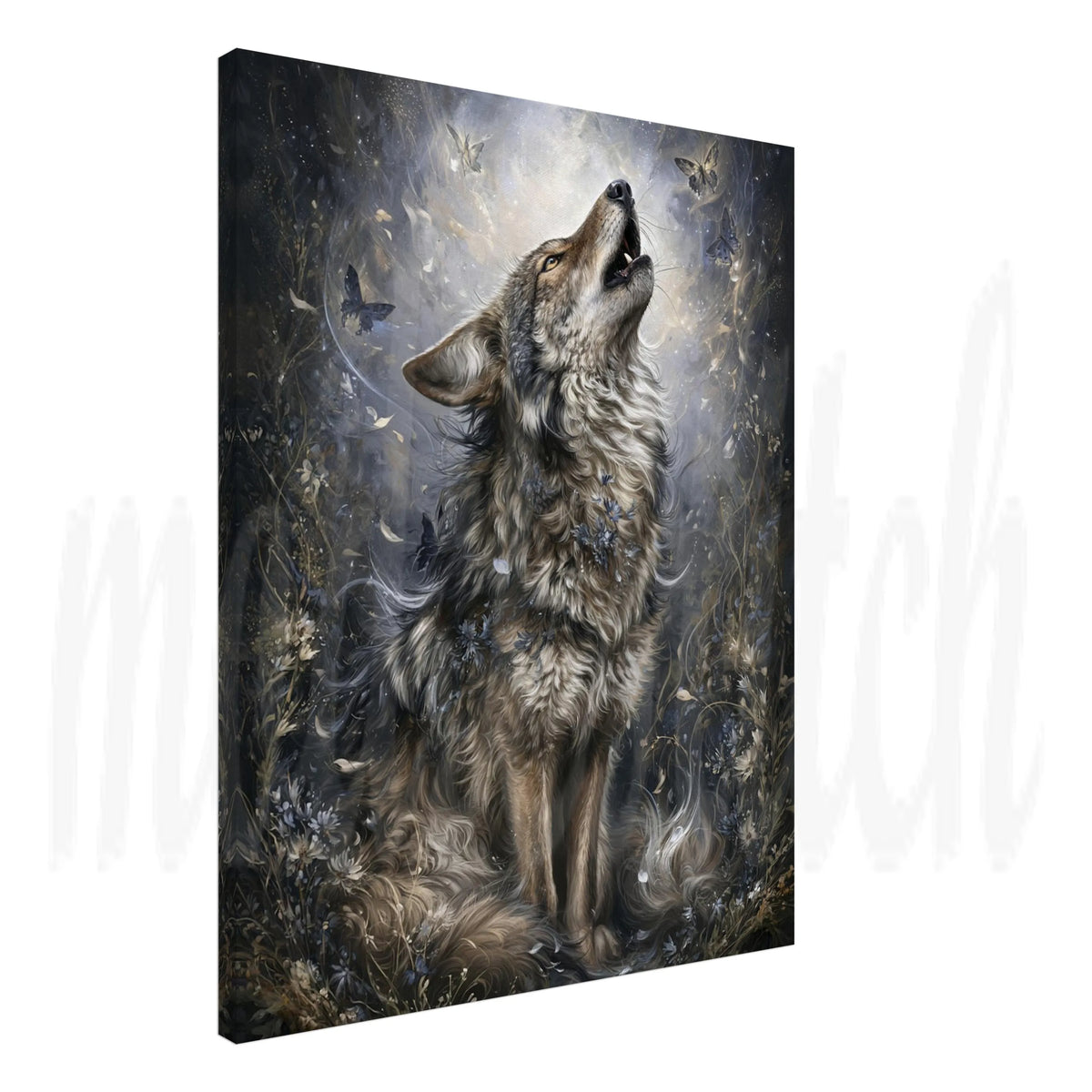 Wolf of Spring - Canvas  Wall Art