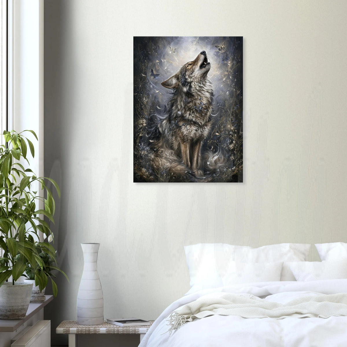 Wolf of Spring - Canvas  Wall Art