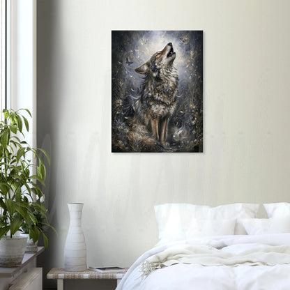 Wolf of Spring - Canvas  Wall Art