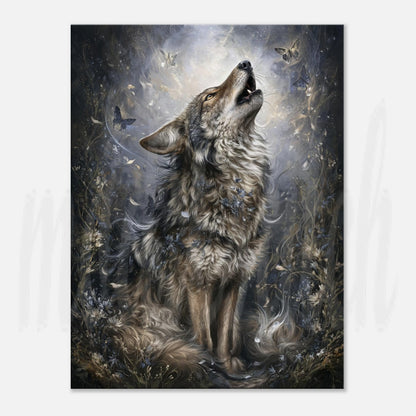 Wolf of Spring - Canvas  Wall Art