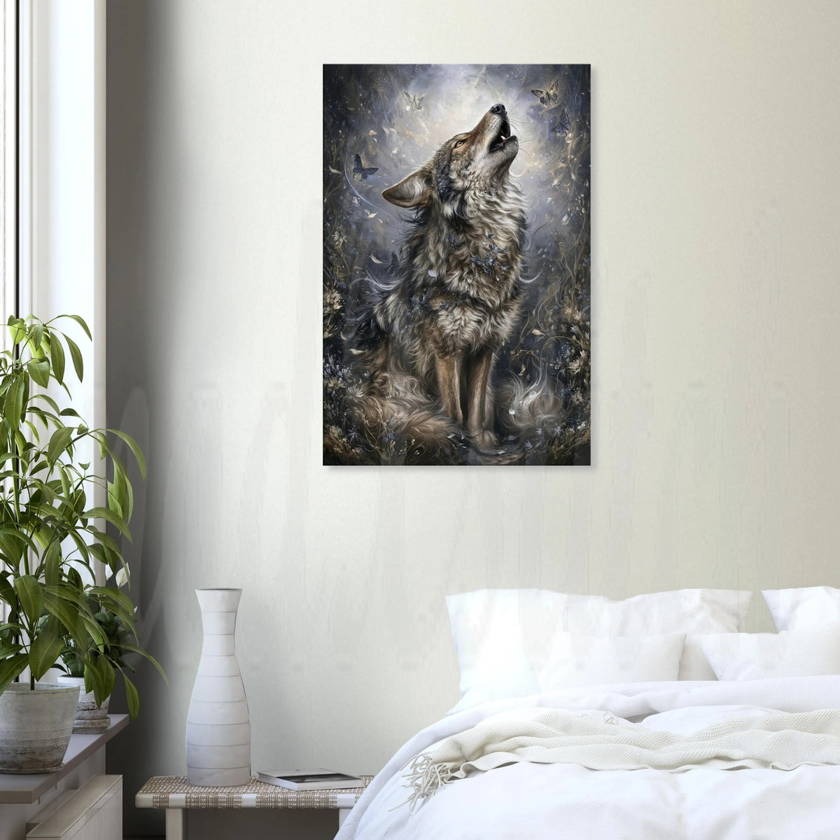Wolf of Spring - Canvas  Wall Art