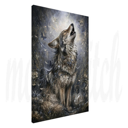 Wolf of Spring - Canvas  Wall Art