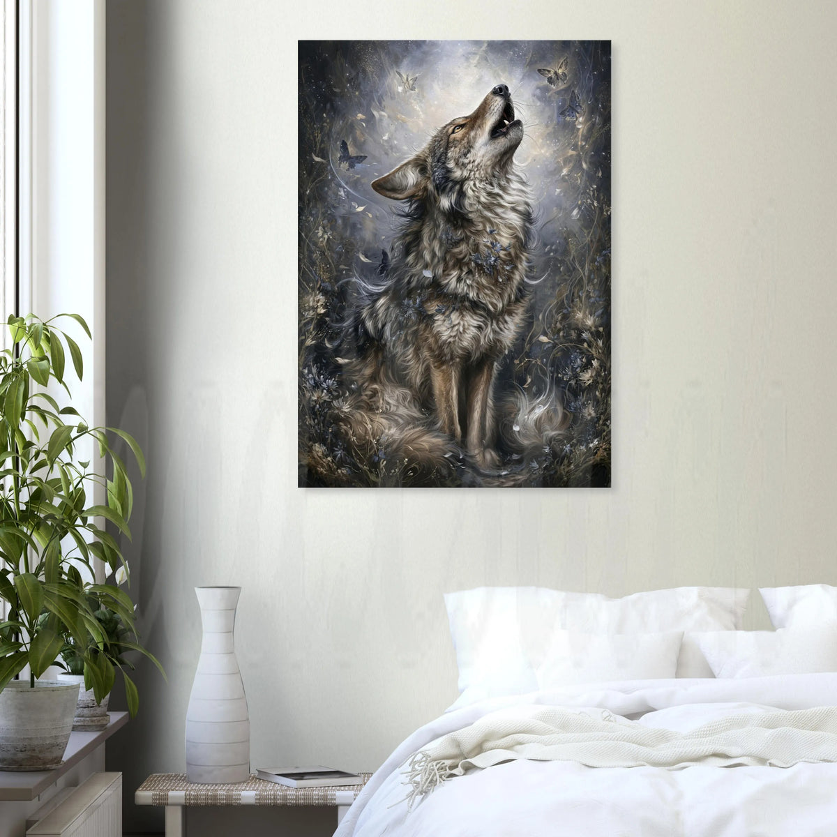 Wolf of Spring - Canvas  Wall Art