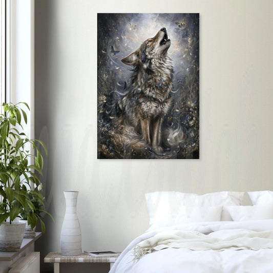 Wolf of Spring - Canvas  Wall Art