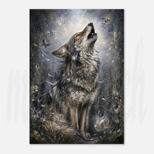 Wolf of Spring - Canvas  Wall Art