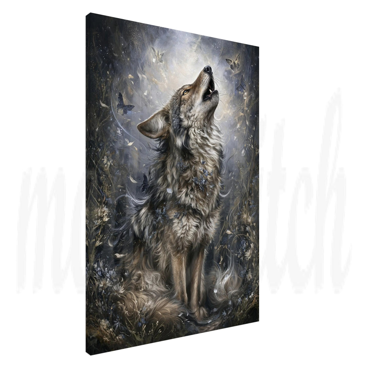 Wolf of Spring - Canvas  Wall Art