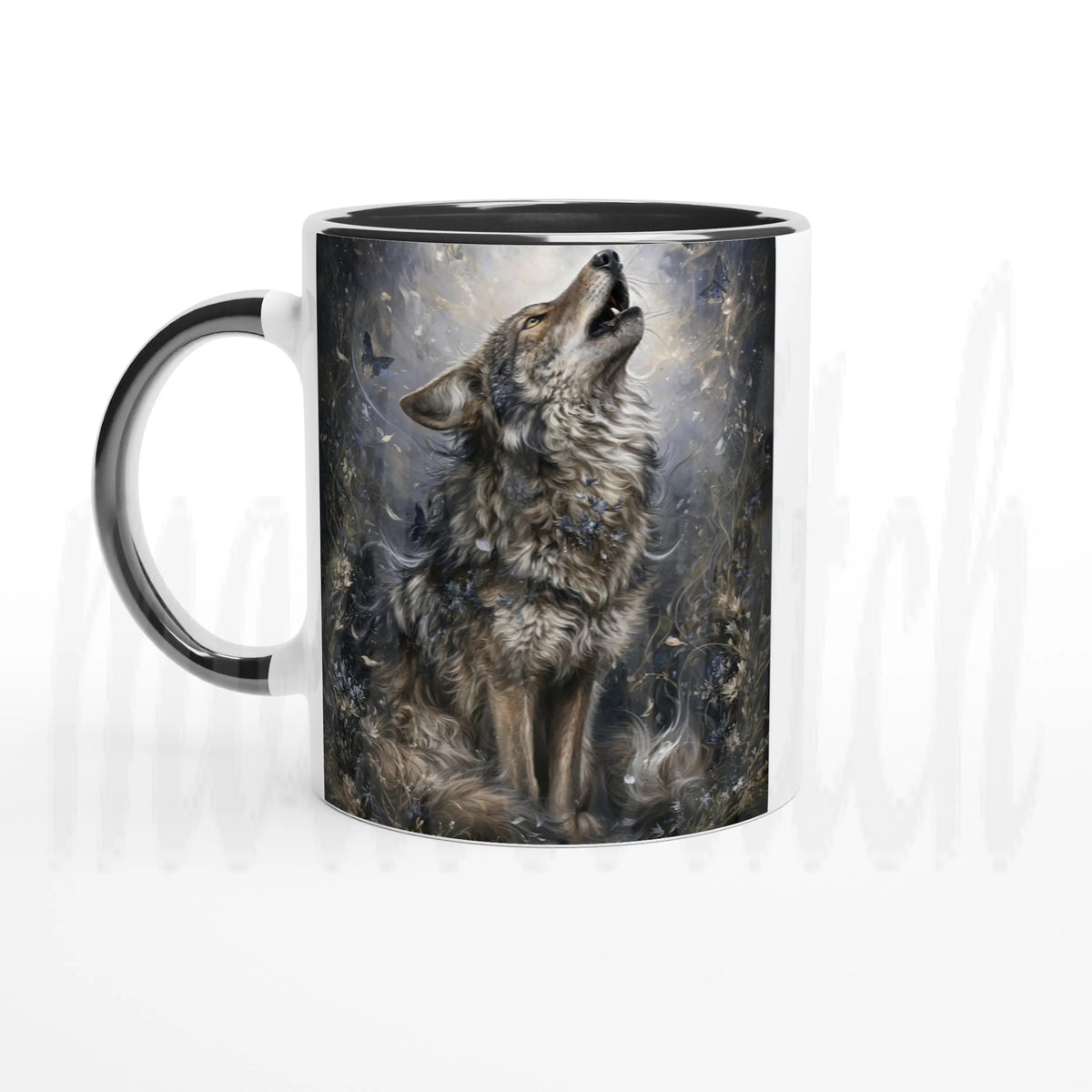 Wolf of Spring - 11 oz accent ceramic mug