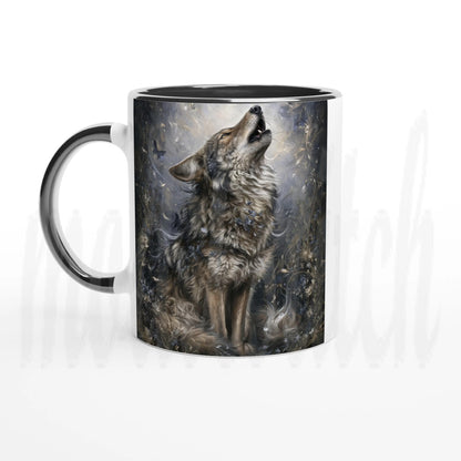 Wolf of Spring - 11 oz accent ceramic mug