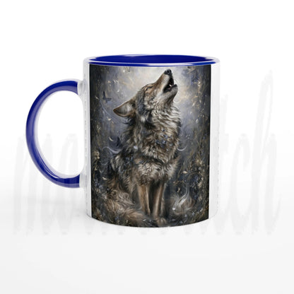Wolf of Spring - 11 oz accent ceramic mug