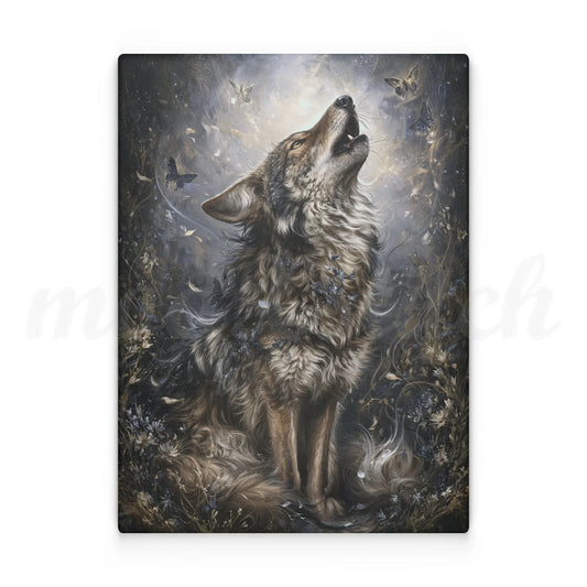 Wolf of Spring - Tempered Glass Cutting Board