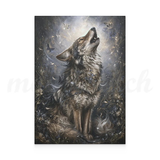 Wolf of Spring - Tempered Glass Cutting Board