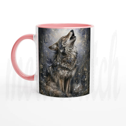Wolf of Spring - 11 oz accent ceramic mug