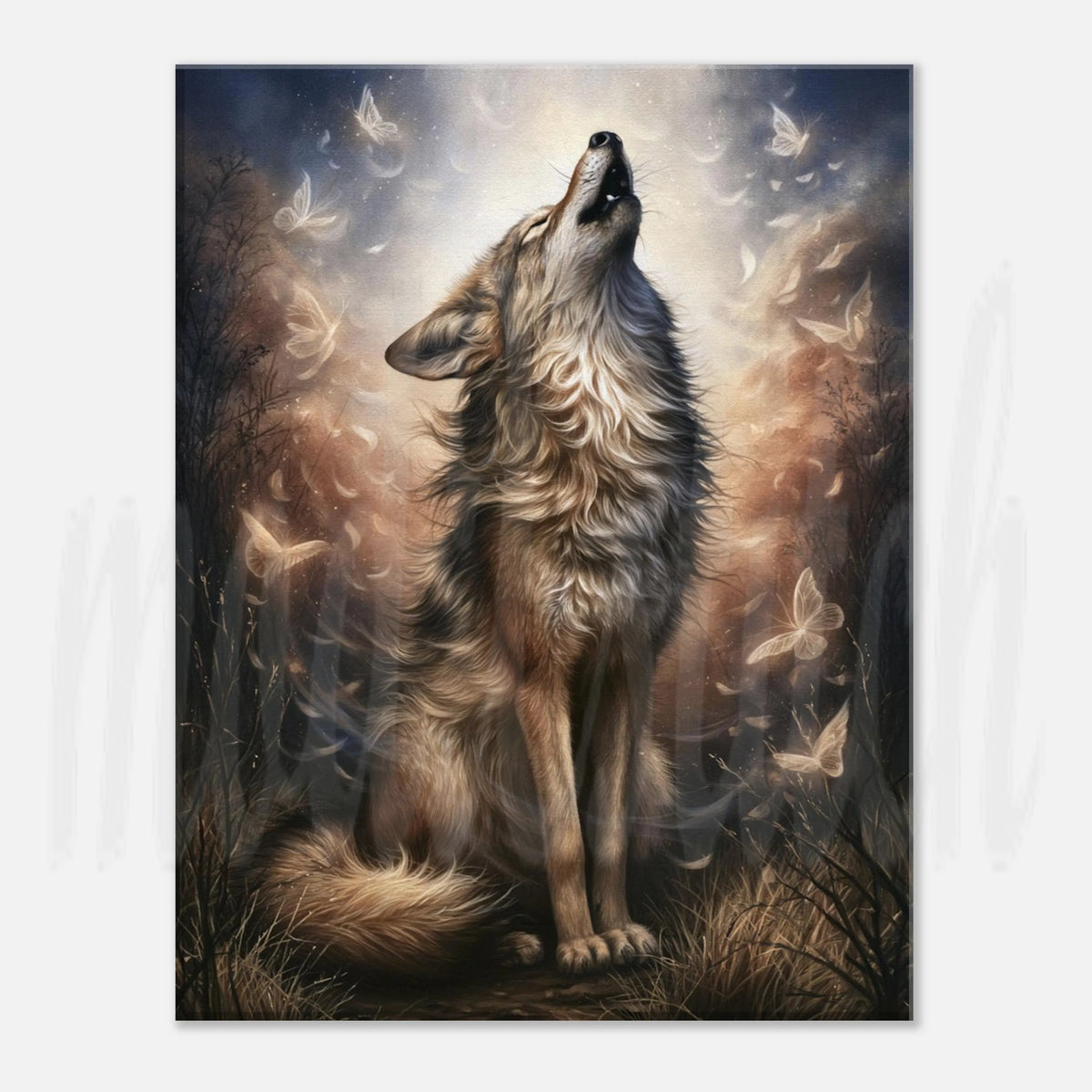 Wolf of Summer - Canvas  Wall Art