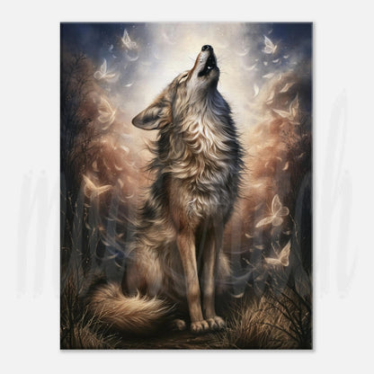 Wolf of Summer - Canvas  Wall Art