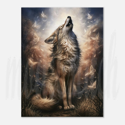 Wolf of Summer - Canvas  Wall Art