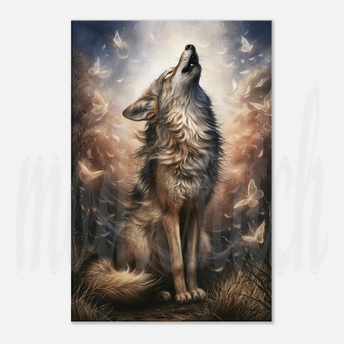 Wolf of Summer - Canvas  Wall Art