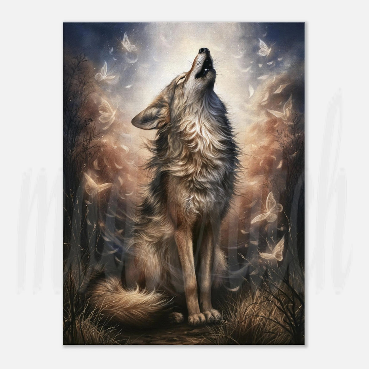 Wolf of Summer - Canvas  Wall Art