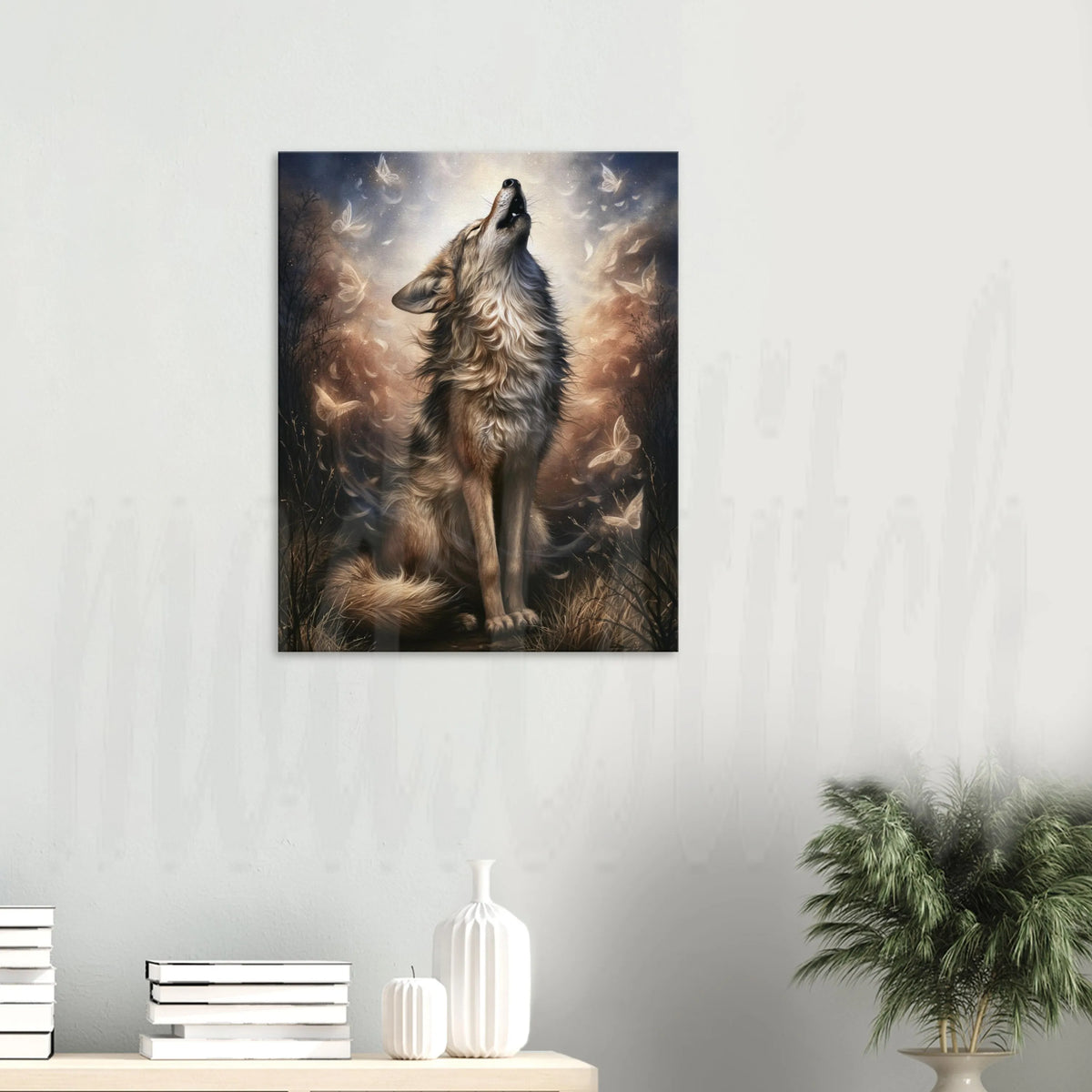 Wolf of Summer - Canvas  Wall Art