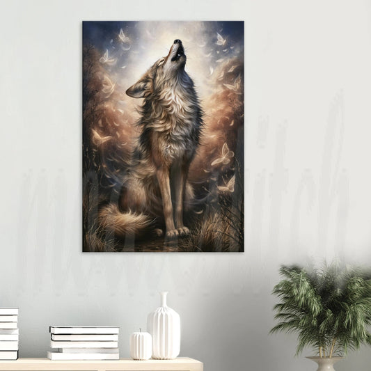 Wolf of Summer - Canvas  Wall Art