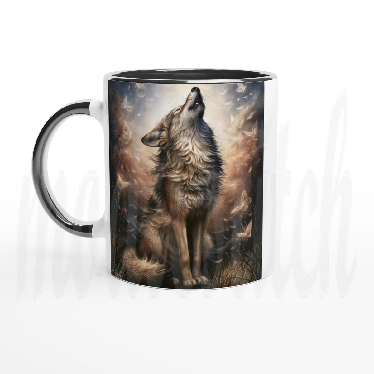 Wolf of Summer - 11 oz accent ceramic mug