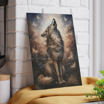 Wolf of Summer - Tempered Glass Cutting Board