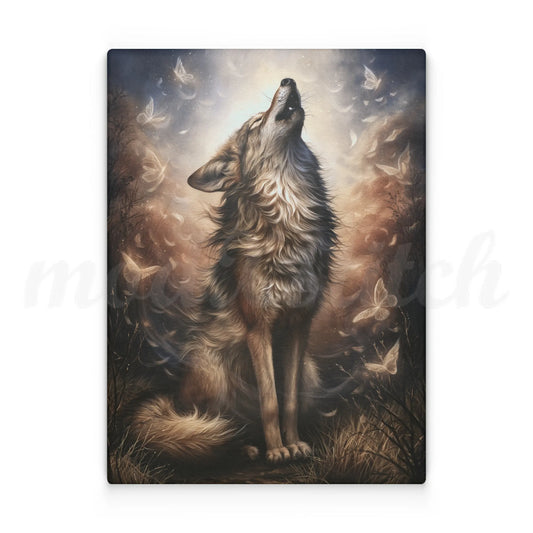 Wolf of Summer - Tempered Glass Cutting Board