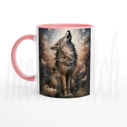 Wolf of Summer - 11 oz accent ceramic mug
