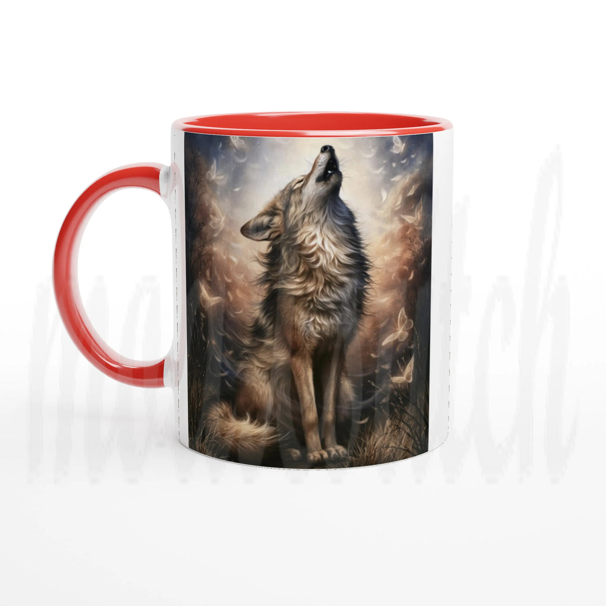 Wolf of Summer - 11 oz accent ceramic mug