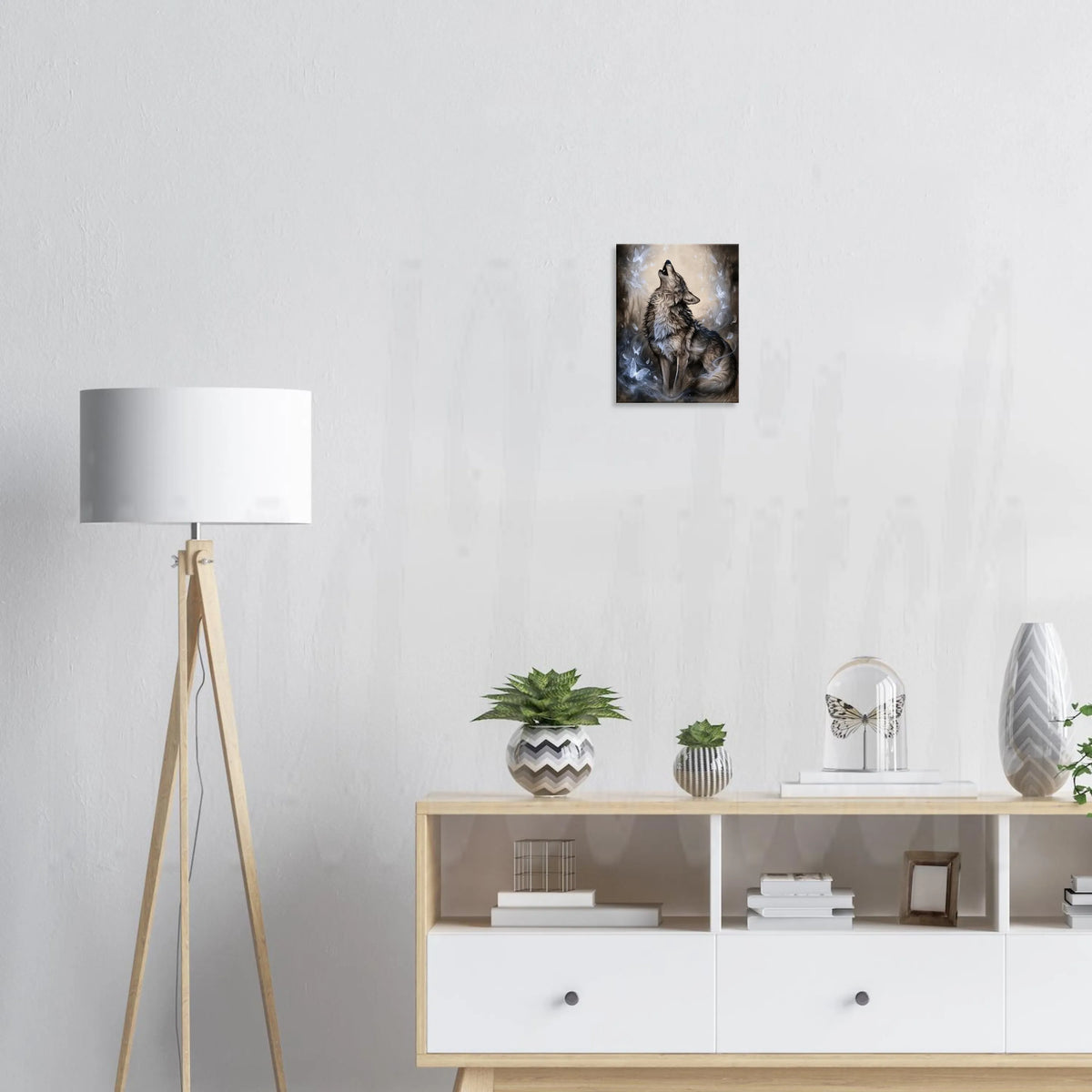 Wolf of Winter  - Canvas  Wall Art