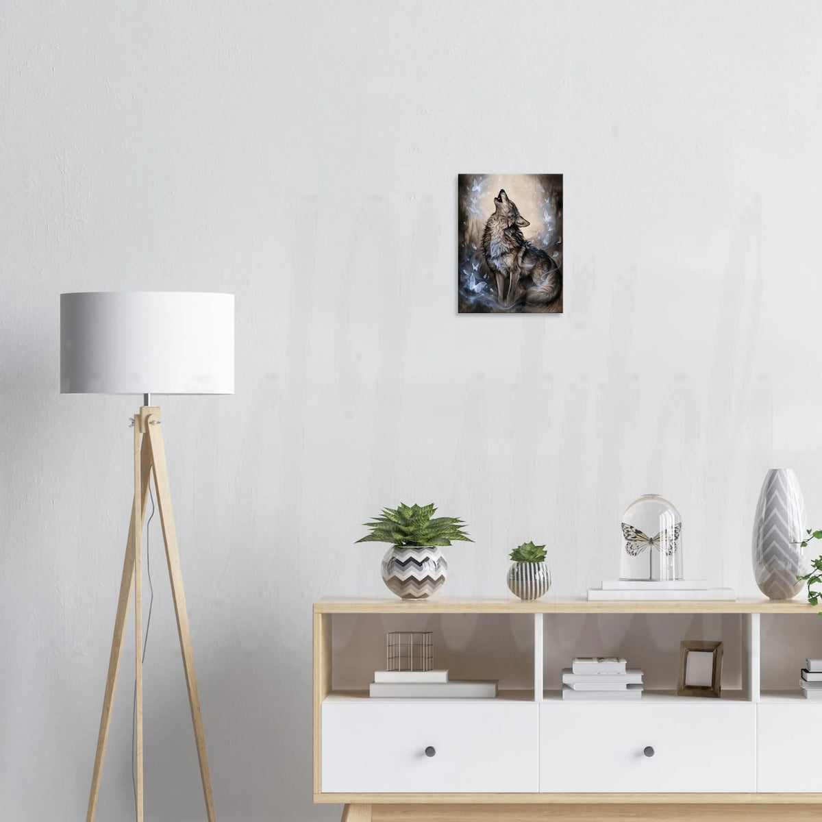 Wolf of Winter  - Canvas  Wall Art