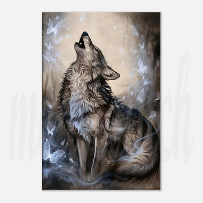 Wolf of Winter  - Canvas  Wall Art