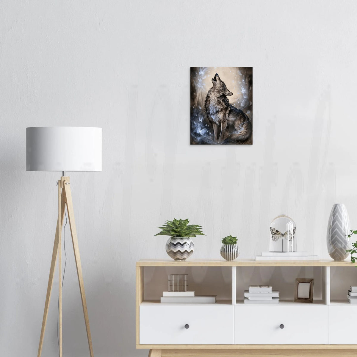 Wolf of Winter  - Canvas  Wall Art