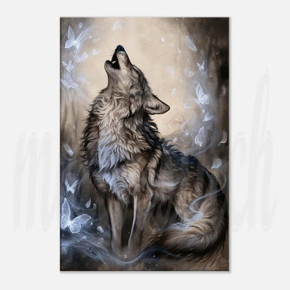 Wolf of Winter  - Canvas  Wall Art