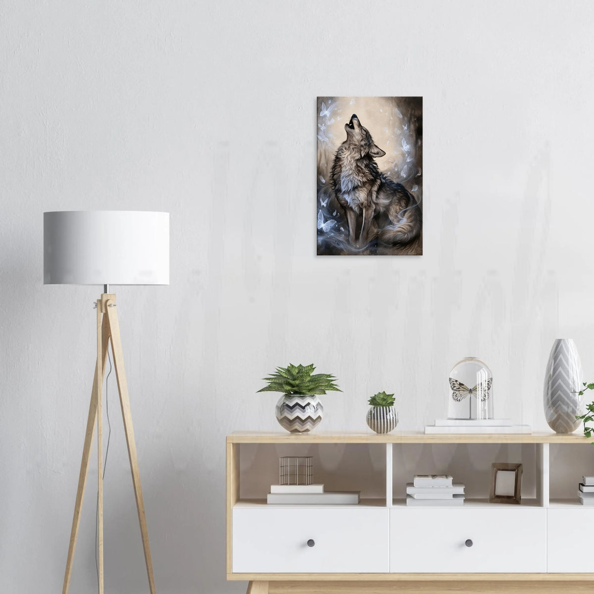 Wolf of Winter  - Canvas  Wall Art