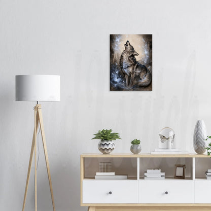 Wolf of Winter  - Canvas  Wall Art