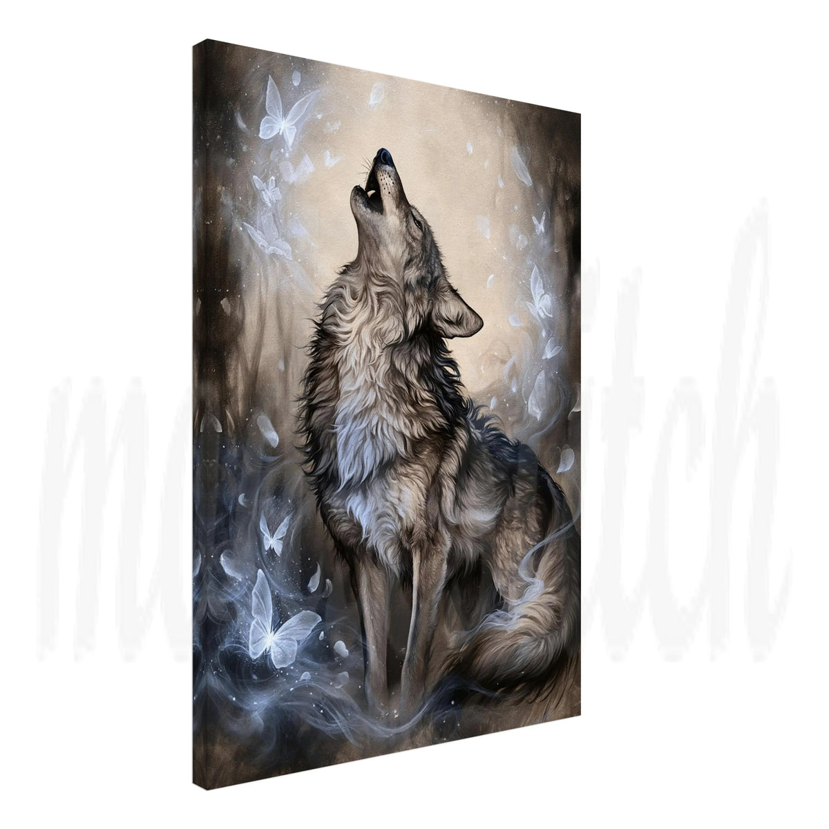 Wolf of Winter  - Canvas  Wall Art
