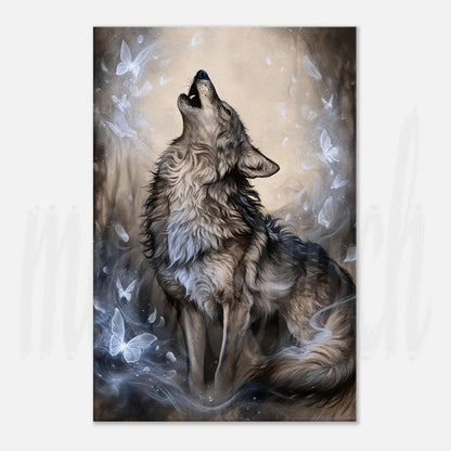Wolf of Winter  - Canvas  Wall Art