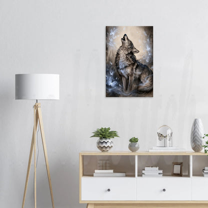 Wolf of Winter  - Canvas  Wall Art