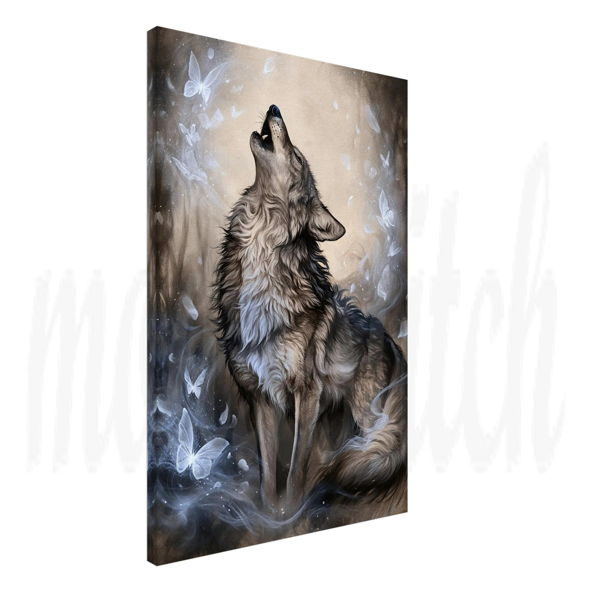 Wolf of Winter  - Canvas  Wall Art