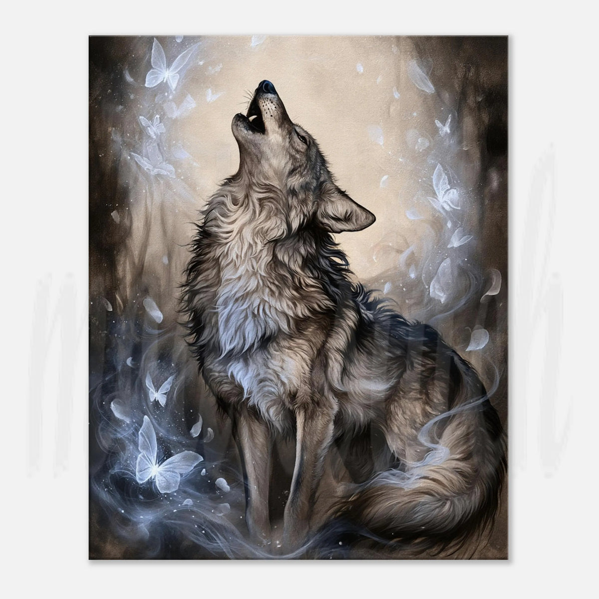 Wolf of Winter  - Canvas  Wall Art