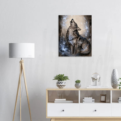 Wolf of Winter  - Canvas  Wall Art