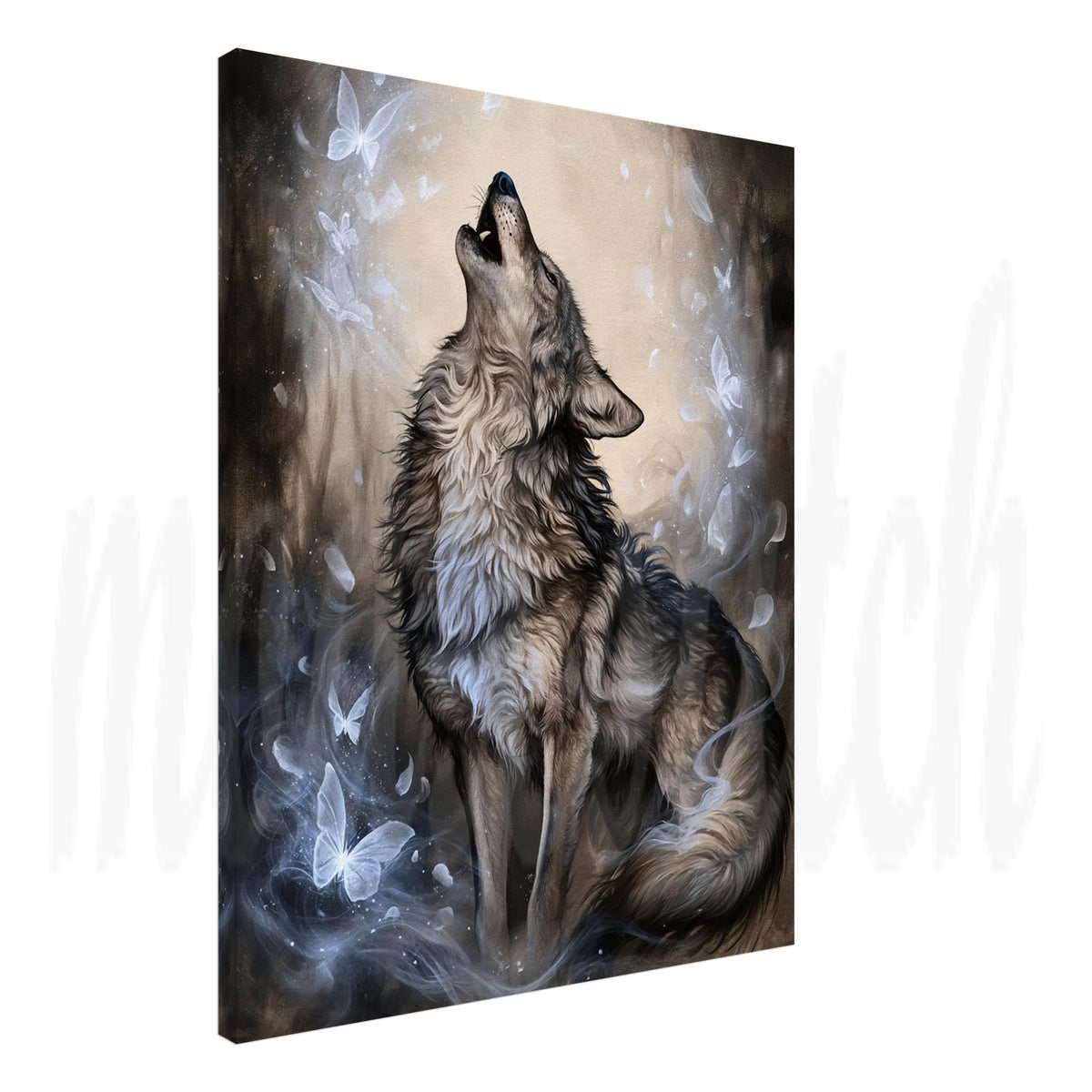 Wolf of Winter  - Canvas  Wall Art
