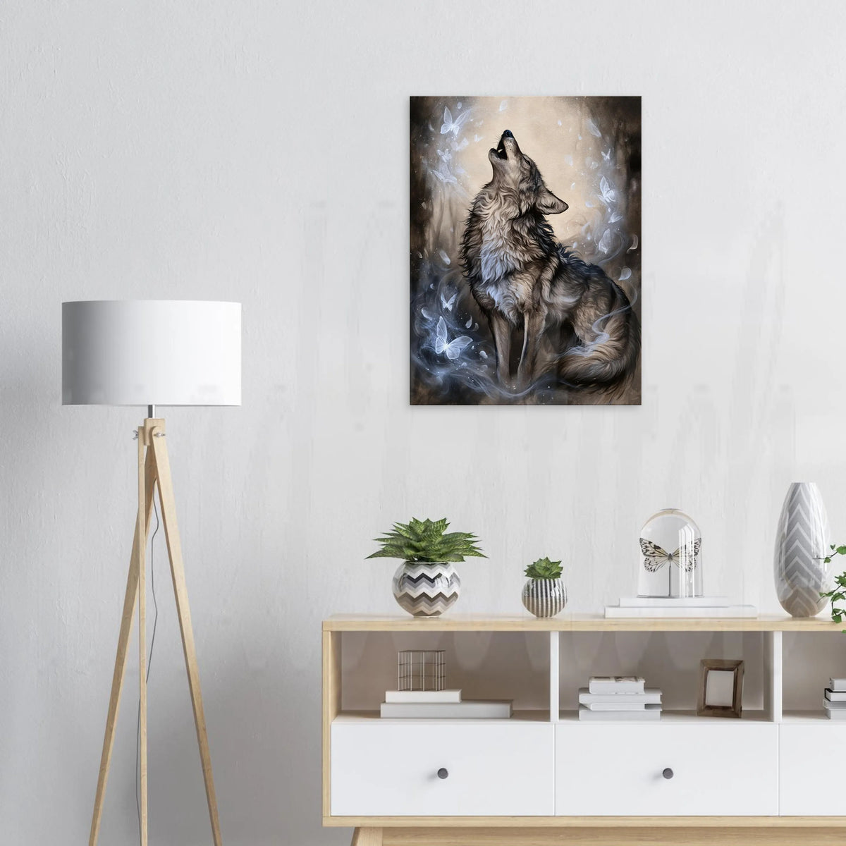 Wolf of Winter  - Canvas  Wall Art