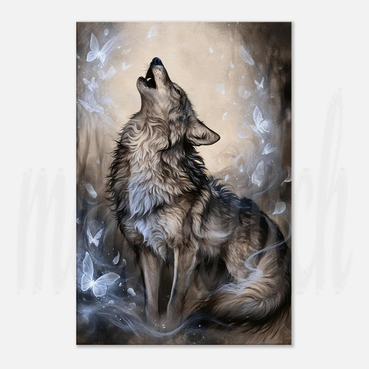 Wolf of Winter  - Canvas  Wall Art