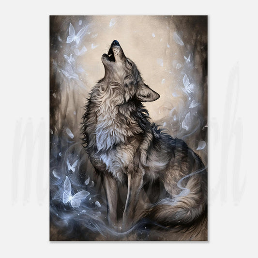 Wolf of Winter  - Canvas  Wall Art