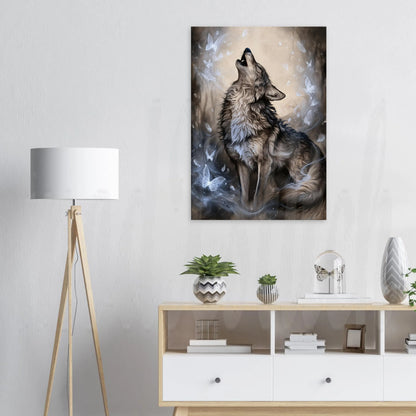 Wolf of Winter  - Canvas  Wall Art